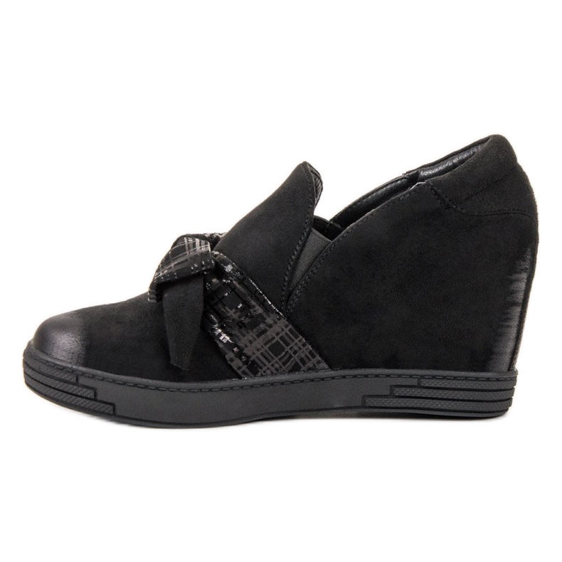 Vinceza Obuća na cipele na klin crno 1