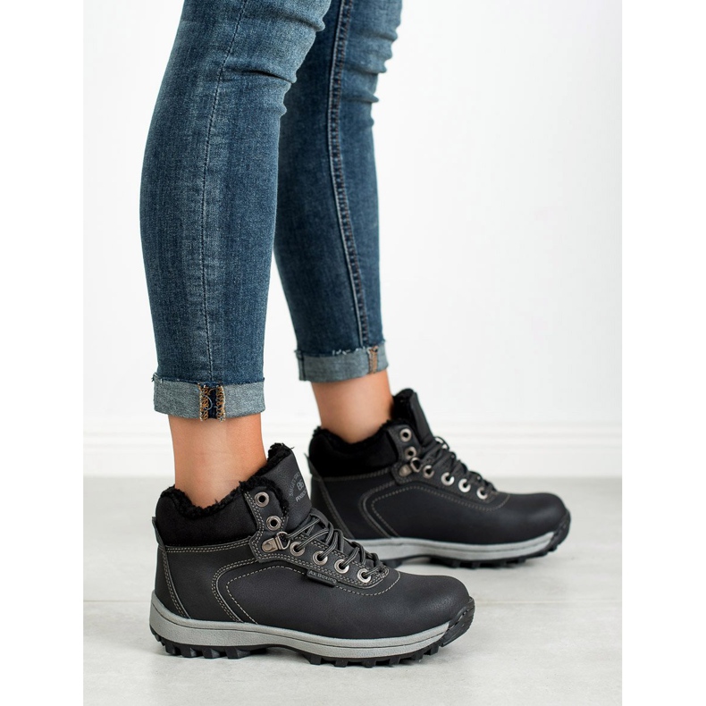 Ax Boxing Tople cipele za treking crna 2