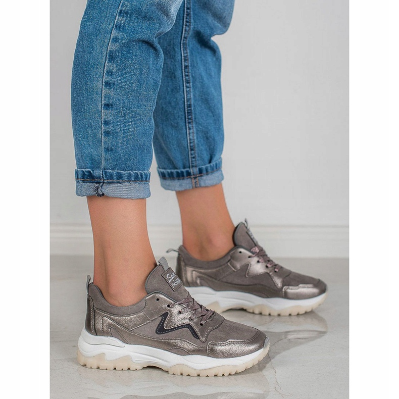 Ax Boxing Sive sportske cipele siva 2