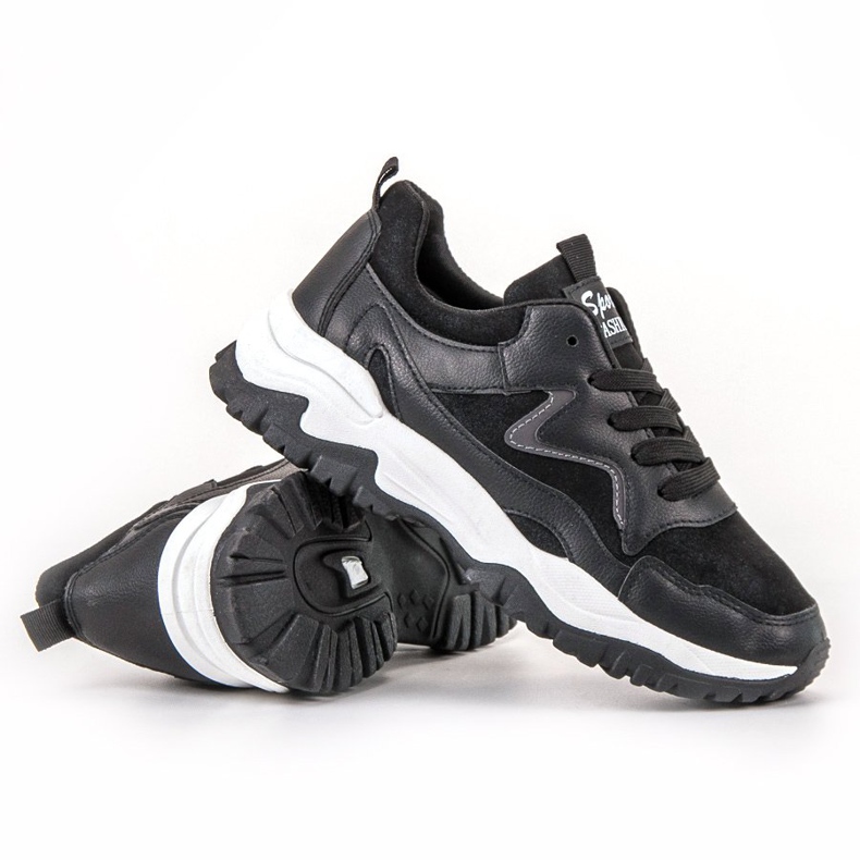 Ax Boxing Crne sportske cipele crno 1