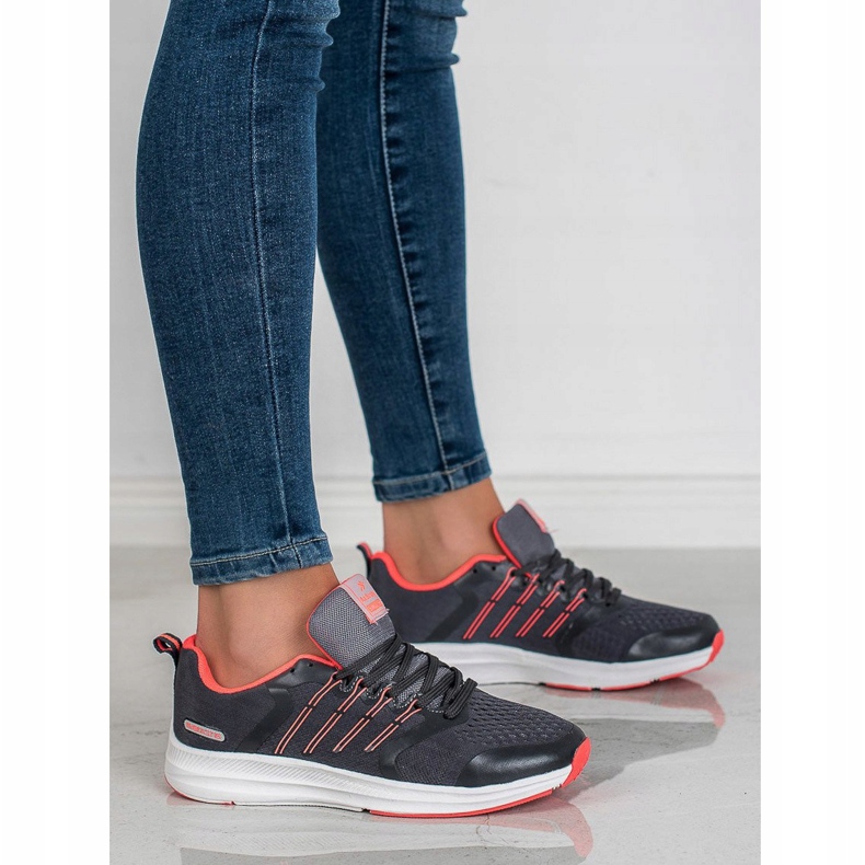 Ax Boxing Lagane sportske cipele crna ružičasta 2