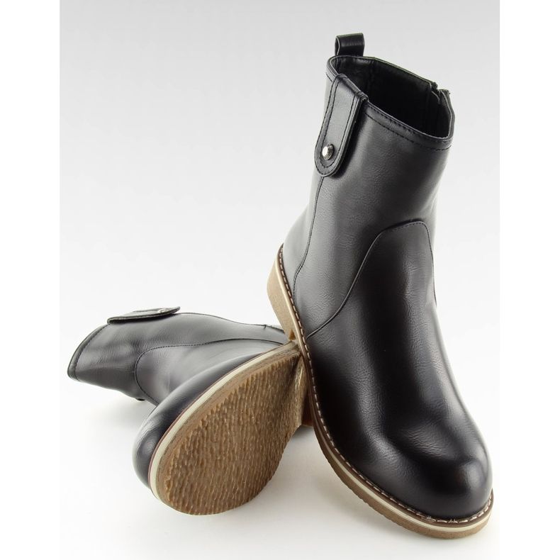 Crne ravne štikle 0-253 Crne crna 1