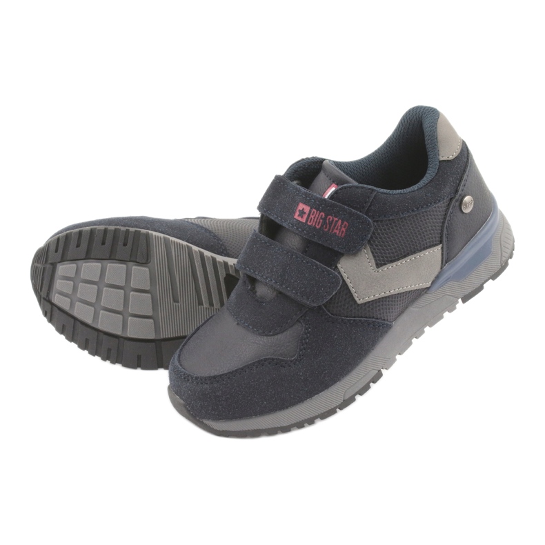 Big Star Velcro dječje sportske cipele 374084 mornarsko plava velika zvijezda 5