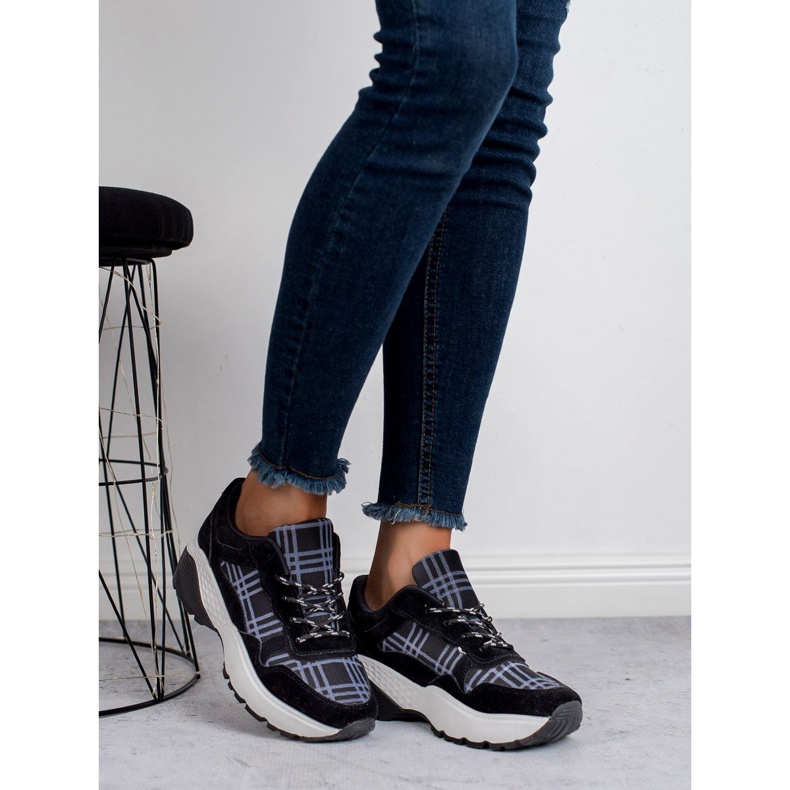 SHELOVET Crne tenisice crno 1