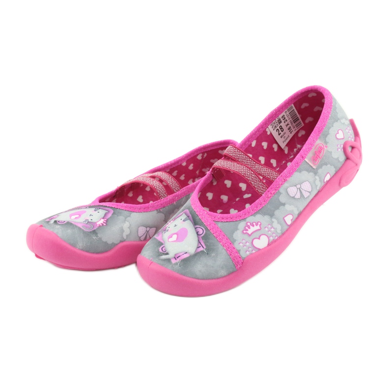 Befado dječje cipele 116X248 ružičasta siva 3