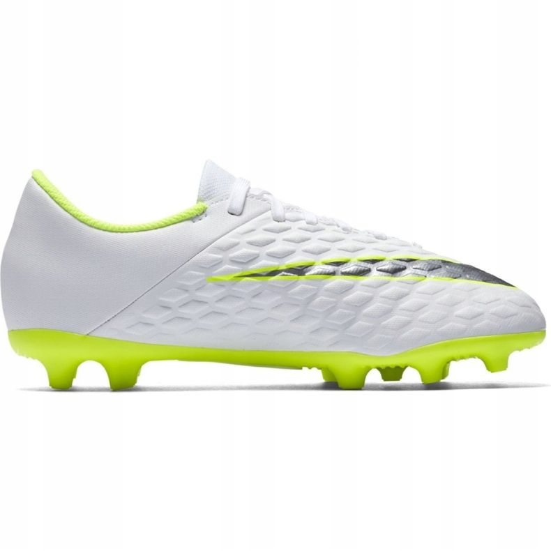 Nike nogometne cipele Hypervenom Phantom 3Club Fg Jr AJ4146-107 bijele bijela bijela 1