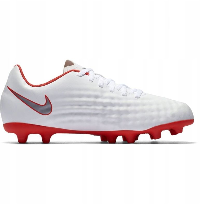 Bijele cipele Nike Magista Obra 2 Club Fg Jr AH7314 107 bijela bijela 1