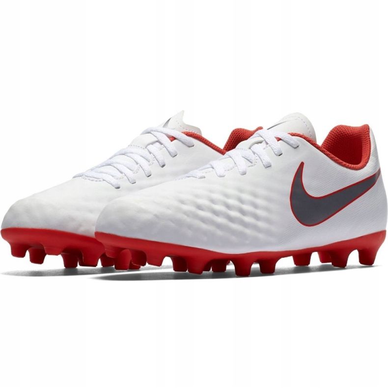 Bijele cipele Nike Magista Obra 2 Club Fg Jr AH7314 107 bijela bijela 2