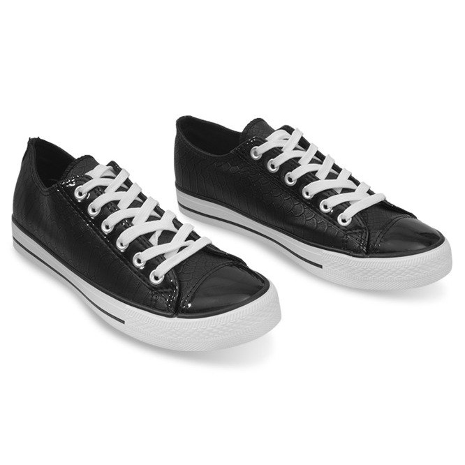 Sportske tenisice kožne Ydb crne crna 1