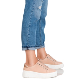 Kylie Sportska obuća na platformi smeđa 2