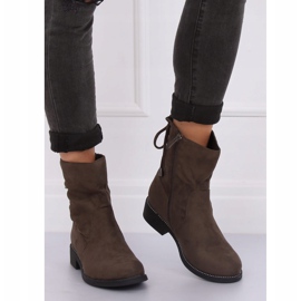 Zelene ženske čizme u kaki boji 7378-PA Zelene 2