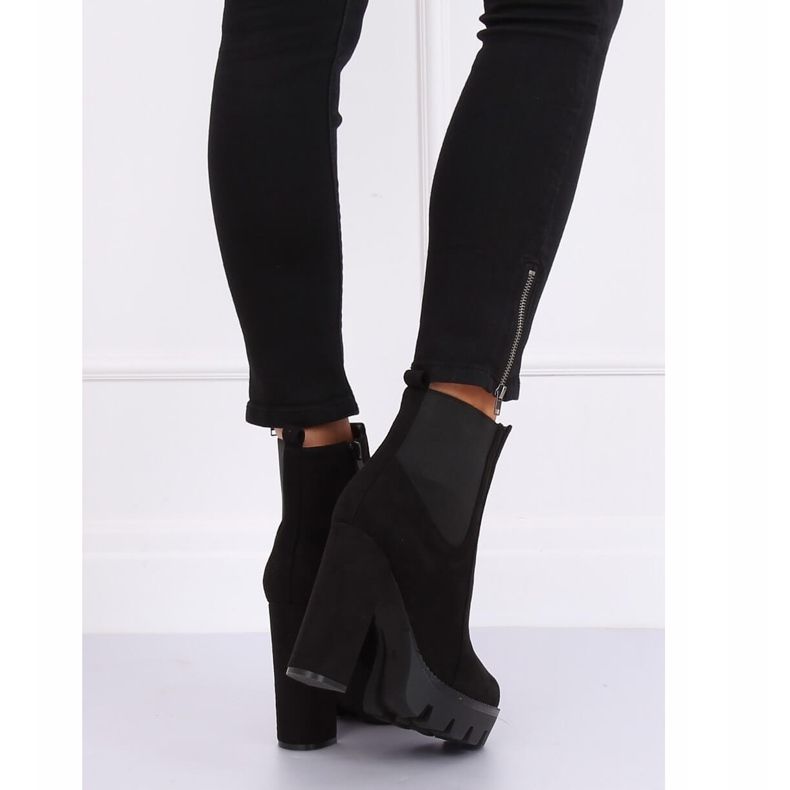 Crne čizme Chelsea crne BM282 crne crna 1