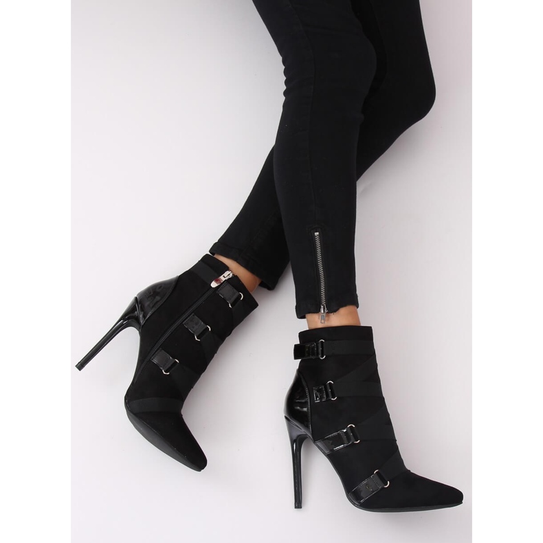 Crne čizme na iglu crne BKKX1150 Crne crna 2