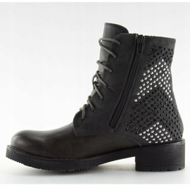 Sive ženske čizme sive FC-H65 Siva 1