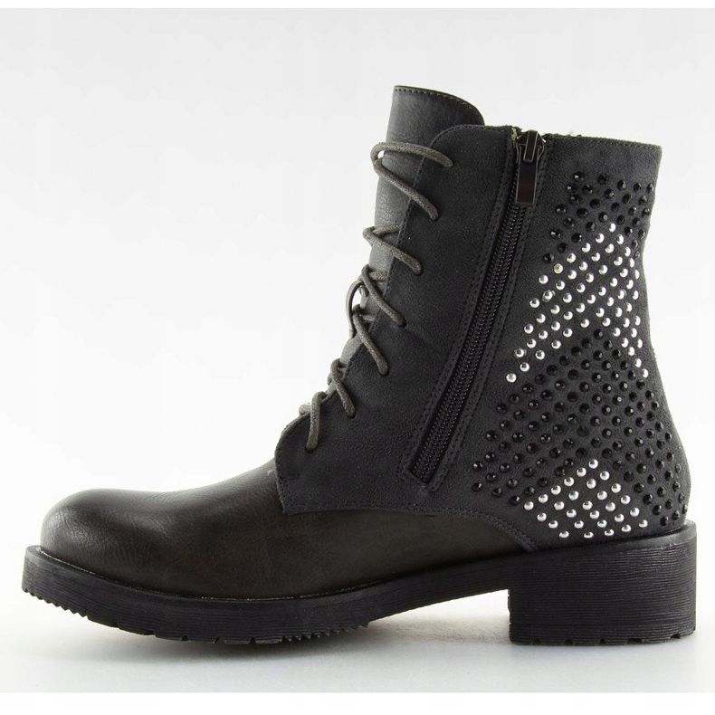 Sive ženske čizme sive FC-H65 Siva 1