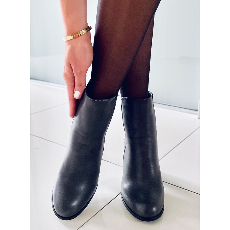 Klasična siva s visokim potpeticama siva 88097 Siva 2