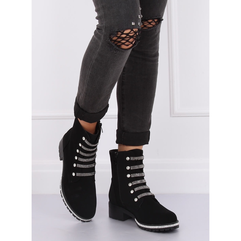 Crne vojne čizme CH1818-2 Crne crna 1