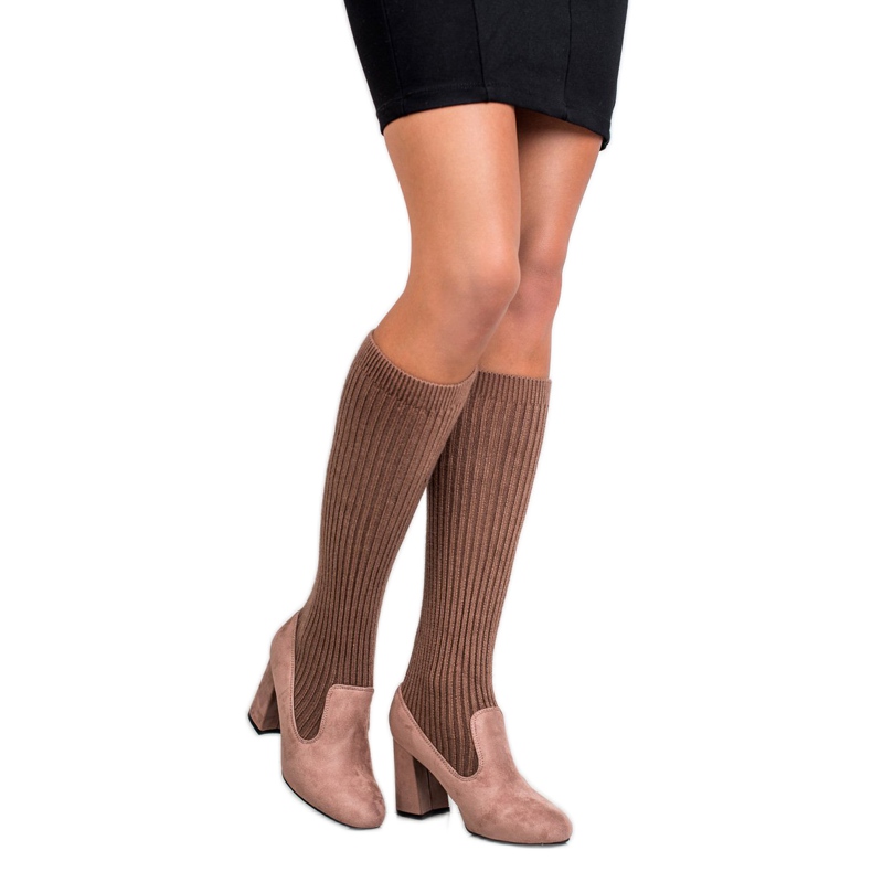 Seastar Ugrađene smeđe čizme smeđa 1