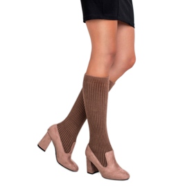 Seastar Ugrađene smeđe čizme smeđa 2