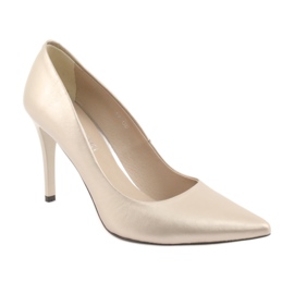 Kaniowski K-100 zlatne pumpe zlatna 1