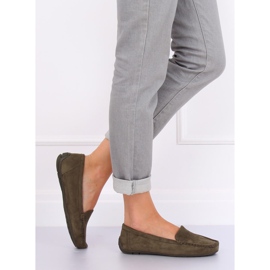 Zelene Ženske natikače R812-1 Zelene zelena 2