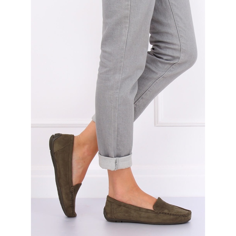 Zelene Ženske natikače R812-1 Zelene zelena 2