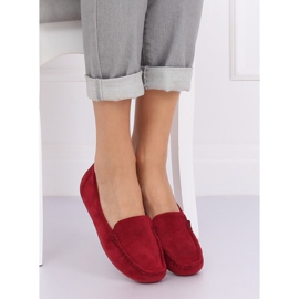 Ženske keramičke mokasine R812-1 Vino crvena 2