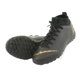 Nike Mercurial SuperflyX 6 Academy Gs Tf Jr AH7344-077 nogometne cipele crna 4