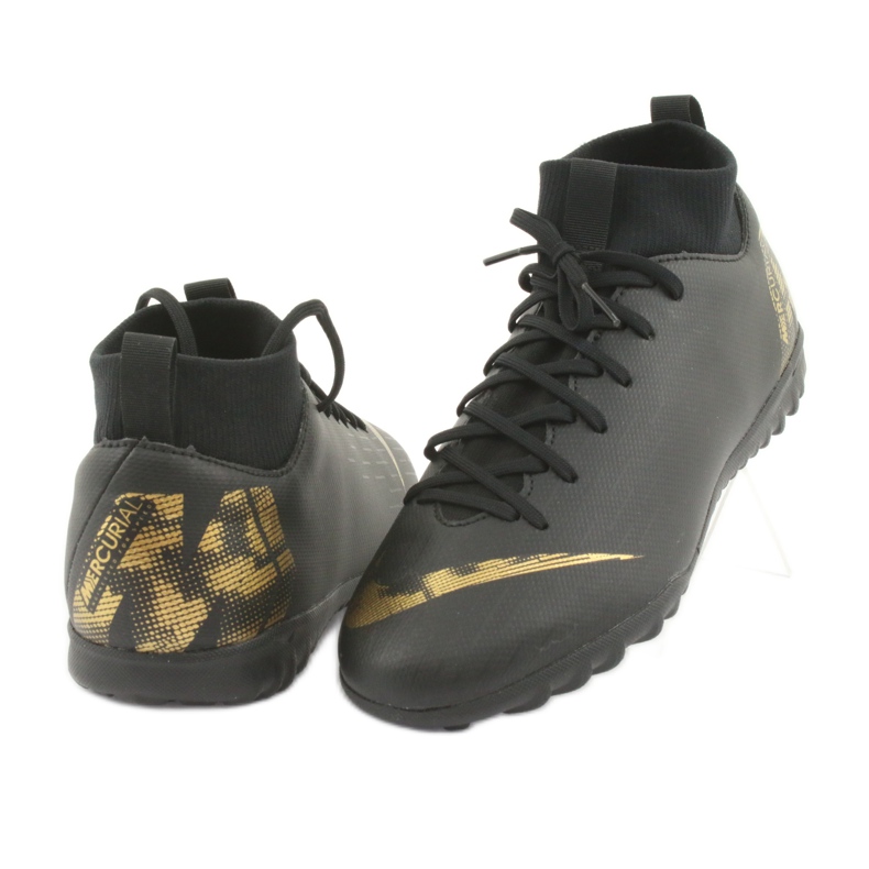 Nike Mercurial SuperflyX 6 Academy Gs Tf Jr AH7344-077 nogometne cipele crna 3