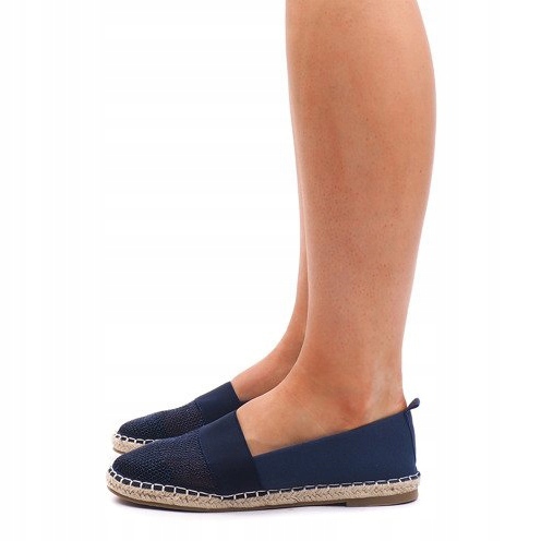 Ažurne tenisice Espadrilles 188-38 Navy Blue tamnoplava 2