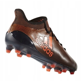 Cipele adidas X 17.1 Fg M S82288 crne i crvene višebojan crna 1