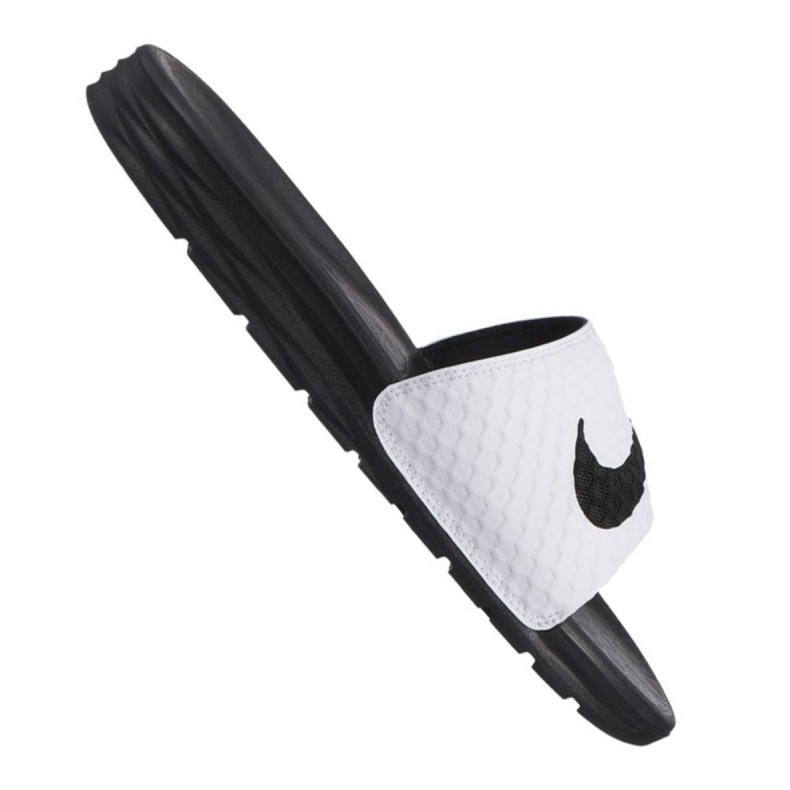 Nike Benassi Solarsoft slide 705474-100 bijela crna 1