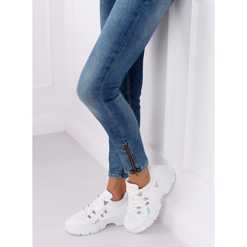 Bijele sportske cipele CB19080 Bijele bijela 2