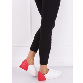 Ženske tenisice bijele i crvene A88-29 W-RED bijela crvena 2