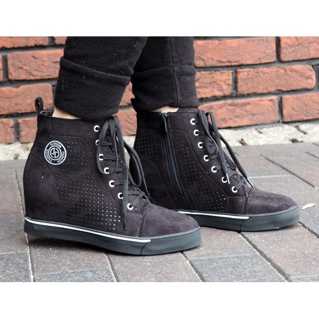 Ažurne tenisice XW36236 Crne crna 1