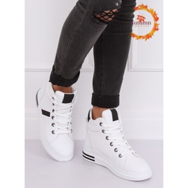 Bijele tenisice CB-19078 BIJELE / CRNE bijela 1