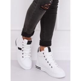 Bijele tenisice CB-19078 BIJELE / CRNE bijela 2