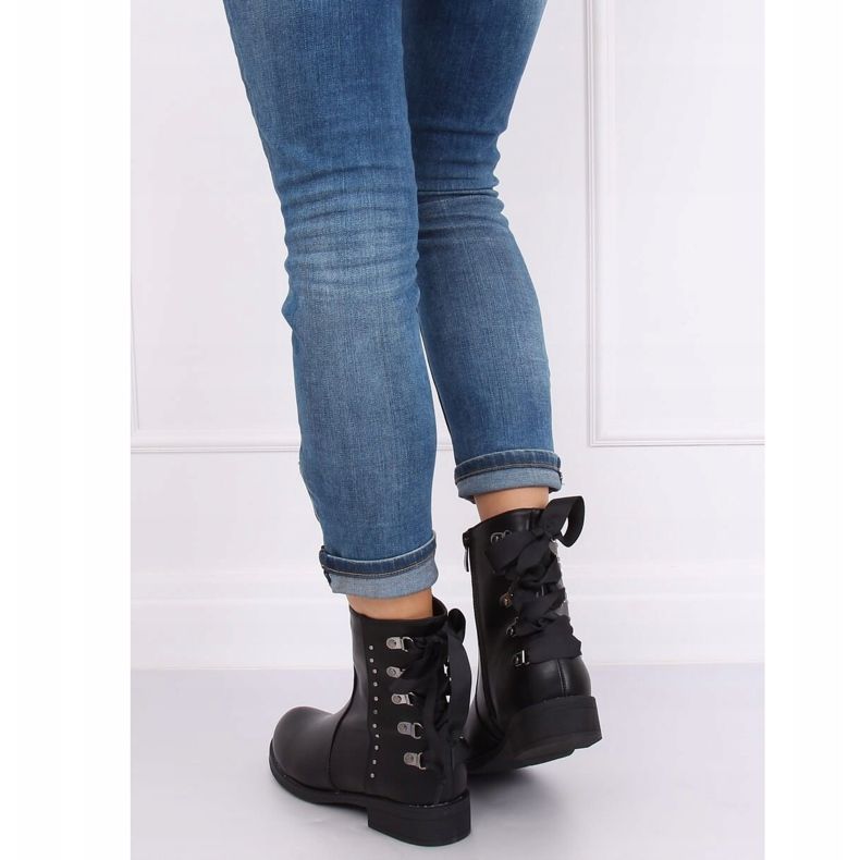 Crne vojne čizme HQ977 Crne crna 2