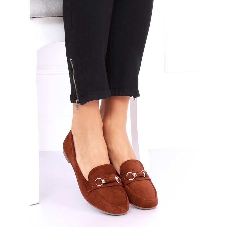 Ženske natikače od opeke 99-259 D. ​​NARANČASTE smeđa 2