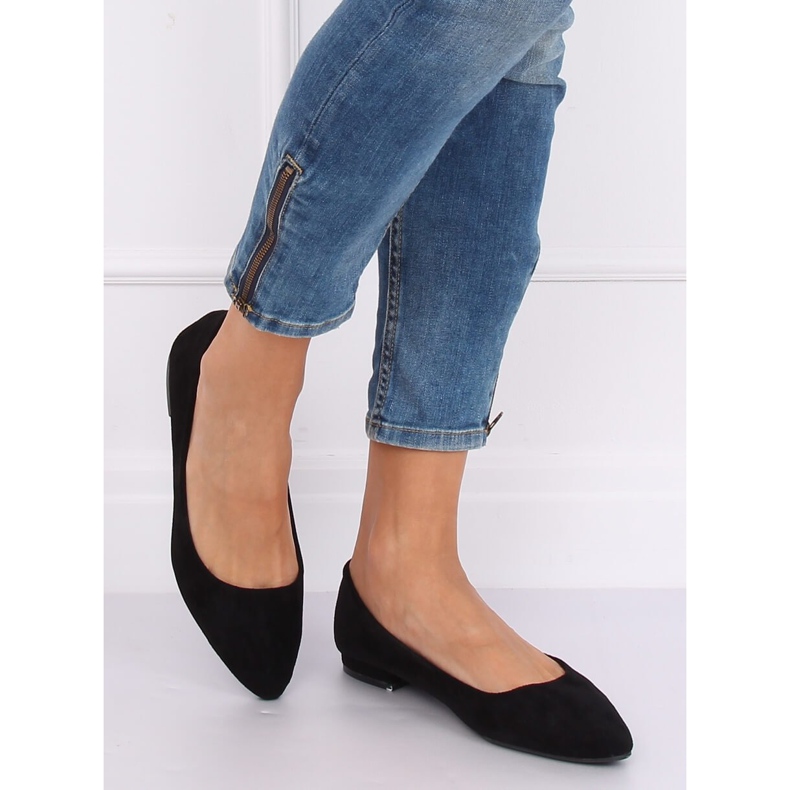 Balerine s bademastim prstima crne RC-76 Crne crno 2