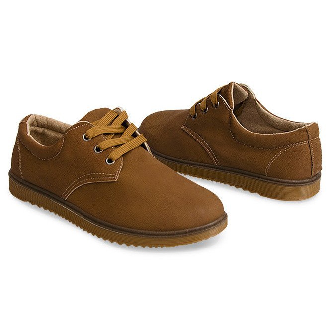 Klasične čizme Brogues 1307 Camel smeđa 1