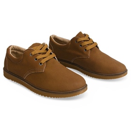 Klasične čizme Brogues 1307 Camel smeđa 2