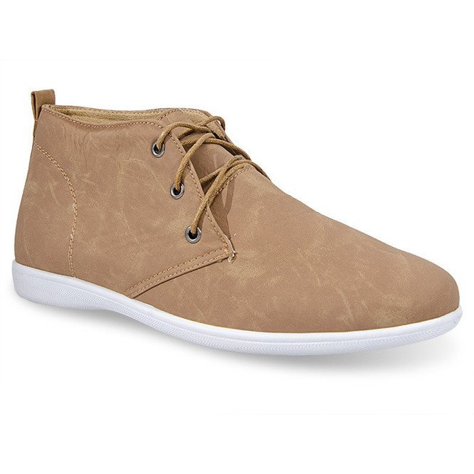 Visoke elegantne cipele 3569 Camel smeđa 1