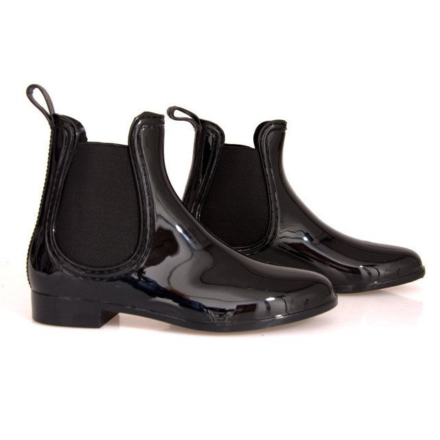 Kratke galoše s gumicom za brisanje SD98 Crna 1