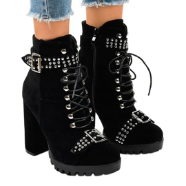 Crne antilop gležnjače na stupu LS5071 crno 1