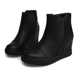 Tenisice na klin J0029A Crna 1