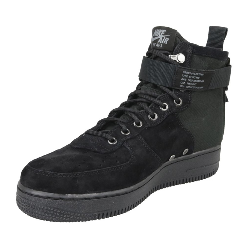 Cipele Nike Sf Air Force 1 Mid M 917753-008 crna 1