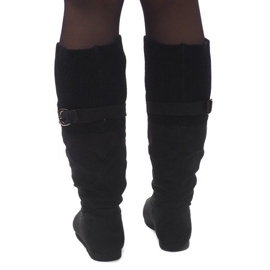 Čizme Saszki Čizme SH11-094 Crne crna 1