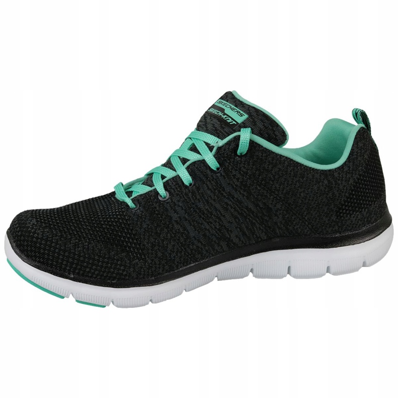 Skechers Flex Appeal 2.0 W 12756-BKAQ crno 1