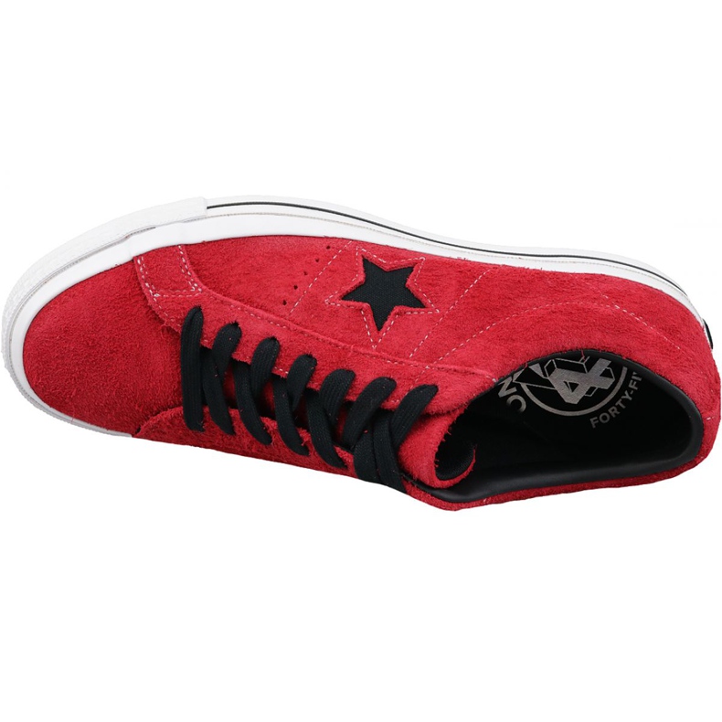 Crvene cipele Converse One Star M 163246C crvena 2